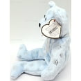 thumbnail image 6 of Ty Beanie Babies Flaky the Bear with Silver Snowflakes Christmas Plush 2002, 6 of 7