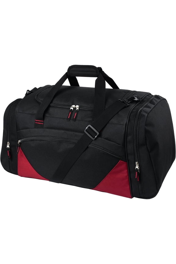 55L Sports Duffle Bags Large Gym Duffel Bag Workout Bag for Men - Black