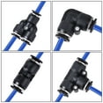 thumbnail image 4 of Uxcell Pneumatic 8mm OD PU Air Hose Tubing Kit 5M Blue with Push to Connect Fittings, 4 of 6