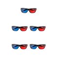 thumbnail image 1 of Bearachild 3D Glasses Simple Children Adults Television Eyewear Eyeglass Eyeglasses Fitting Anaglyph Definition Movie Accessories High Type1 NO1, 1 of 6
