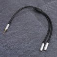 thumbnail image 4 of Cable De Audio ANGGREK Macho A Hembra 3,5 Mm Para Computadora Negro, 4 of 7