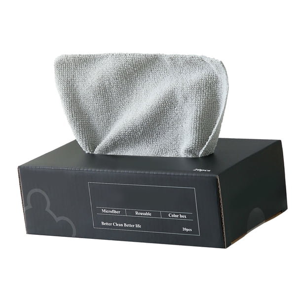 Paño De Cocina, Paño De Limpieza Extraíble, Suave, Multifuncional, De Secado Rápido, Microfibra, Fuerte Absorción De Agua, Reutilizable Para Cocina