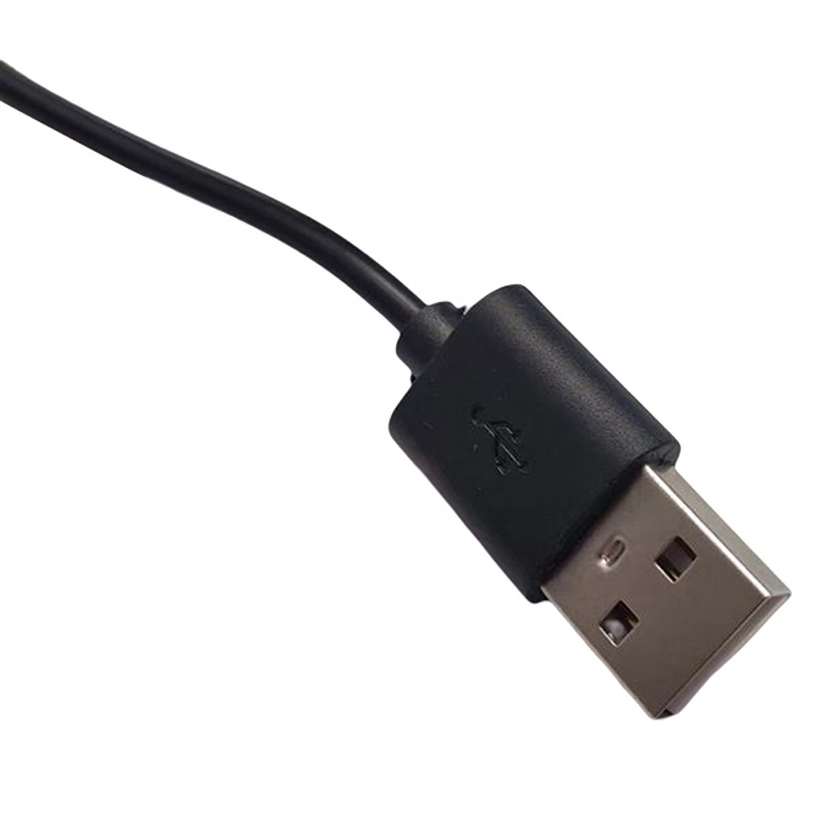 USB to AUDIO DC 2.5mm Charging Cable Vibrator Charger Cord for Rechargeable Wand Massager(Black 24AWG)
