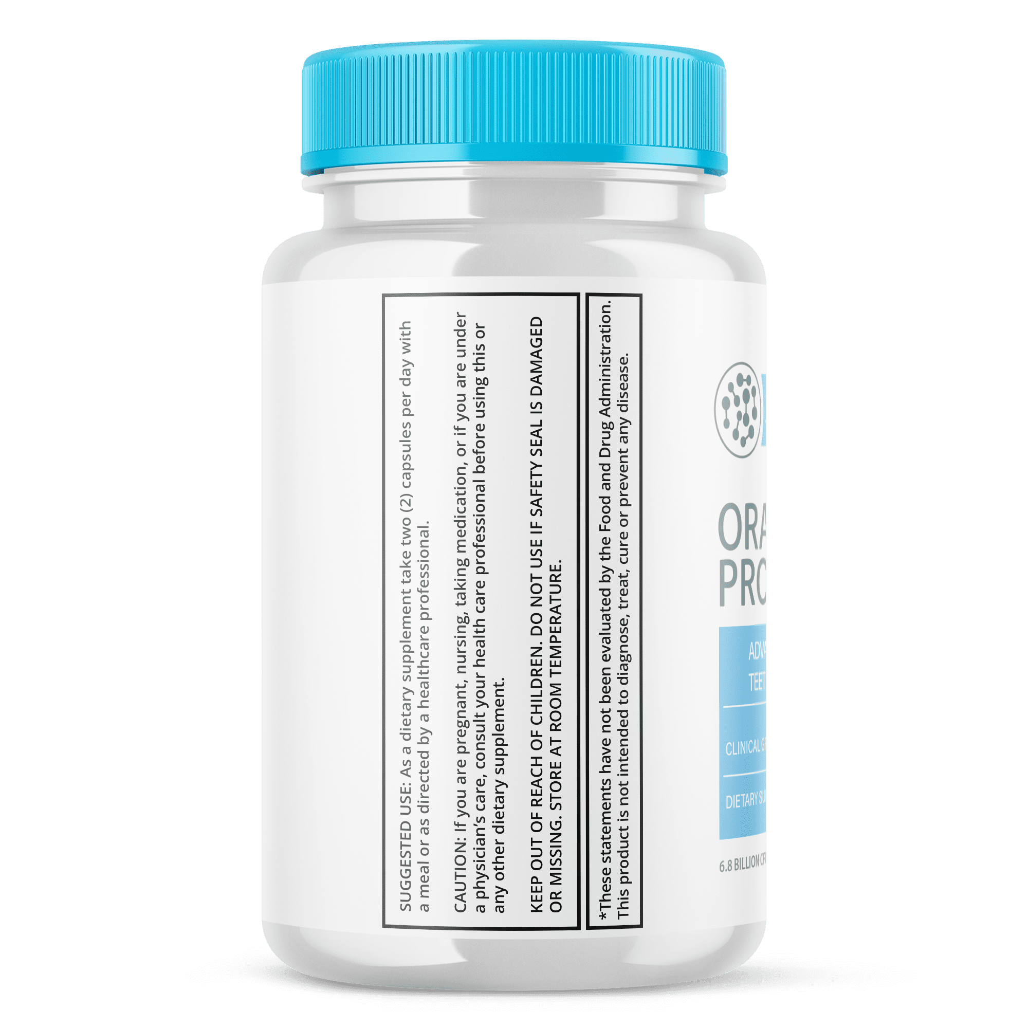 (5 Pack) Best Breath - Advanced Oral Probiotics Formula for Healthy Teeth and Gums, Fresh Breath, Ear, Nose, Throat, and Immune Health Supplement - 300 Capsules