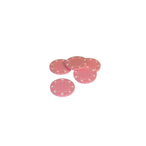 11.5 gram Pink Poker Chips