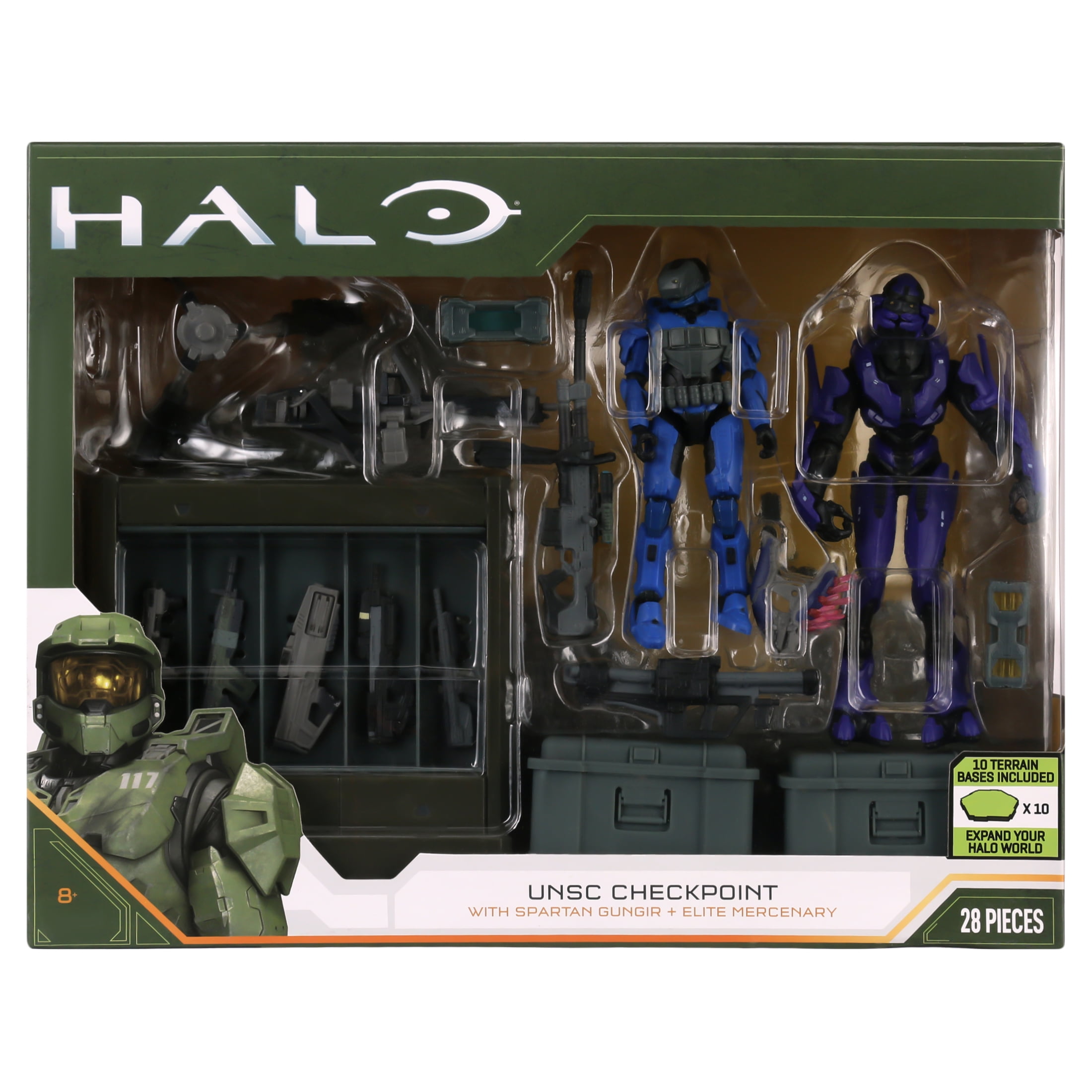 Halo 4" Figure & Vehicle Banished Ghost & Elite Warlord for sale online 
