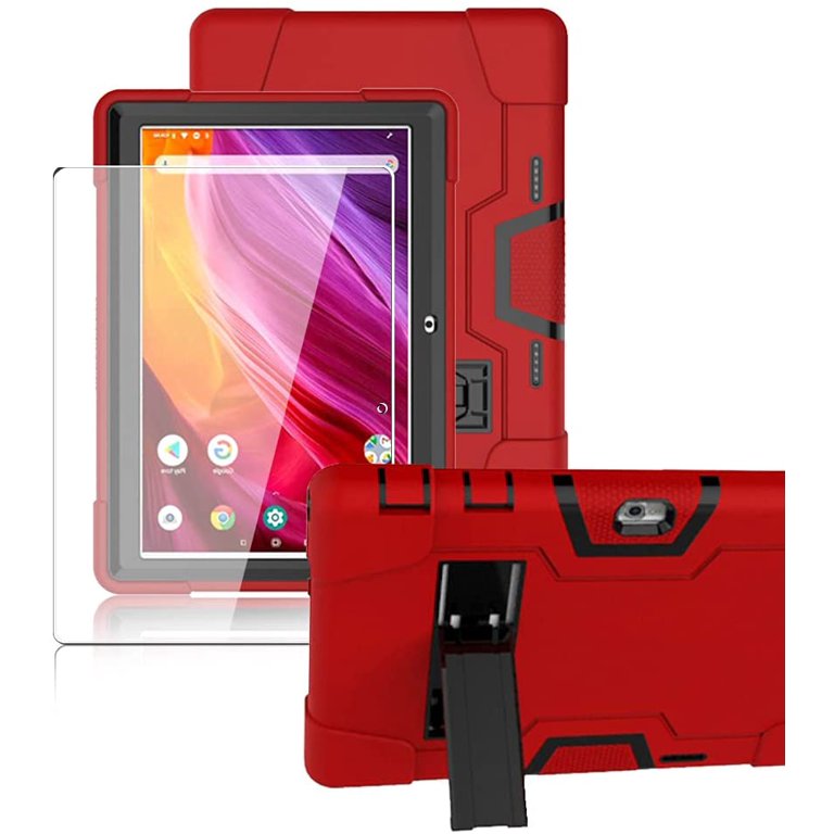 SOATUTO for Dragon Touch K10 Tablet Case with Screen Protector