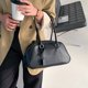 thumbnail image 1 of Bolso Satchel para mujer, bolso elegante de cuero PU para axila, bolso de oficina diario para mujer de Color sólido, 1 of 4