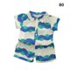 thumbnail image 5 of Minnieouse Ropa de verano para niños, ropa de playa, conjunto de pantalones cortos frescos suaves y duraderos a la moda, camiseta de varios conjuntos de ropa Azul ochenta, 5 of 6