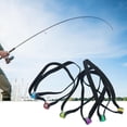 thumbnail image 4 of 6Pcs Elastic Fishing Line Wire Leader for Outdoor Activity Tippet Spool Tenders Fishing Accessory Fishing Tippet Rings, 4 of 8