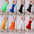 thumbnail image 3 of Monebena 4 Pairs Long Leg Warmer, Women’s Men Winter Warm Stocking Stuffer Thicken Cotton Socks Warmer Dance Sports 40 cm/ 16 inchs M01, 3 of 11