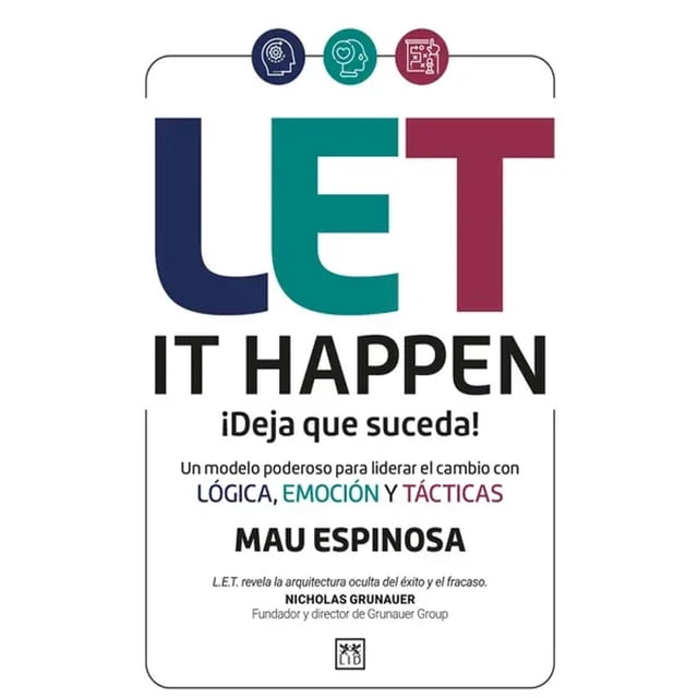 Let it happen ¡Deja que suceda!