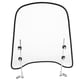 thumbnail image 5 of Deflector de viento para parabrisas de motocicleta, accesorio transparente para parabrisas, 1 Juego, 5 of 6