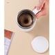 thumbnail image 3 of Taza de café con agitación automática, mezclador inteligente de acero inoxidable, taza térmica, taza mezcladora para Blanco, 3 of 9