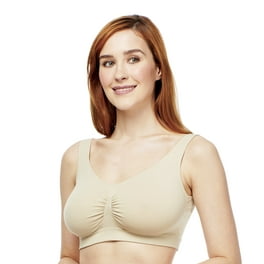 PLAYTEX Women's Plus Size 18 Hour Front-Close Wireless Bra with Flex Back  4695-46 DD, White at  Women's Clothing store: Bras