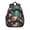 Baseballs and Flames, variant on Baseballs and Player Silhouettes Backpack for School, Cute School Bag with Adjustable Shoulder Straps and Padded Back, 15"x11.42"x5.5"