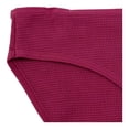 thumbnail image 4 of Pantaleta Hanes Para Mujer con  Elástico en la cintura y en las Piernas Vino Talla CH, 4 of 4