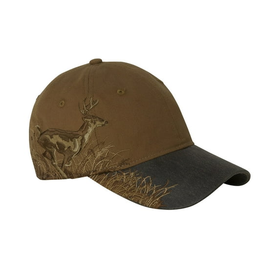 Dri Duck DD3200 Men's Wildlife Cap - Run Bk Sa Wx Can - One Size