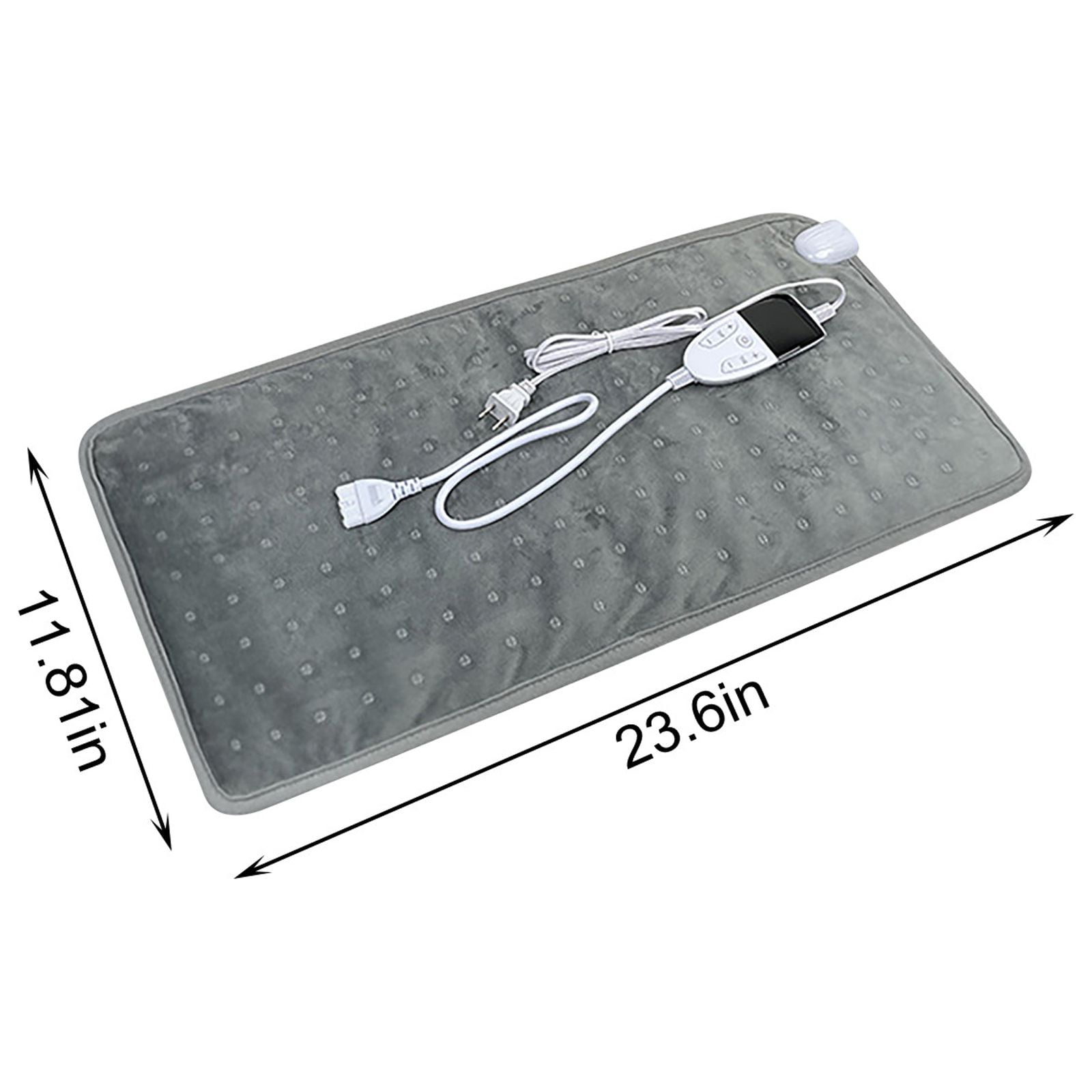 YHAICO Electric Blankets Heating Pad & Foot Warmer,6 Temperature Settings & 3 Settings,Washable Fast Heated Feet Warmers,Heating Pad for Back,Shoulders,Abdomen,Legs