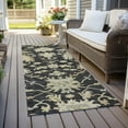 thumbnail image 6 of Addison Rugs Chantille Indoor/Outdoor Traditional Global Black Washable Runner Rug, 2'3" x 7'6", 6 of 6