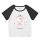 thumbnail image 5 of Hello Kitty algodón cuello redondo nueva camiseta de manga corta de verano para niños niñas niño camiseta raglán camisa de fondo bebé lindo dibujos animados Top, 5 of 5