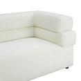 thumbnail image 4 of Elsa Cream Velvet Sofa, 4 of 4