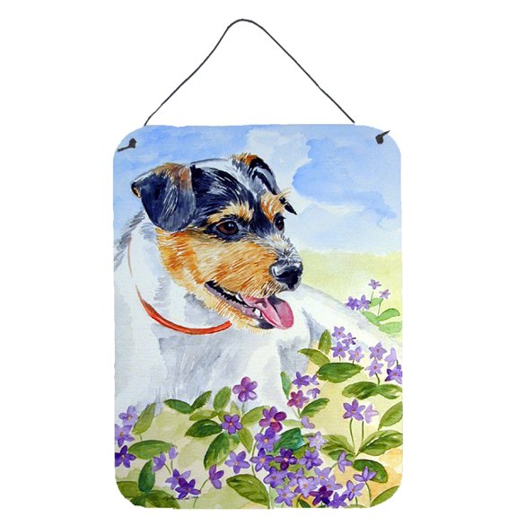 Carolines Treasures 7106DS1216 Jack Russell Terrier Wall or Door Hanging Prints 12x16 multicolor
