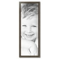 thumbnail image 2 of ArtToFrames 15" x 44" Muted Silver Picture Frame, 15x44 inch Silver Wood Poster Frame (WOM-4626),  Pack, 2 of 8