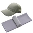 thumbnail image 1 of Sombreros De Visera Para Exteriores Gorras De Béisbol Sensación De Frío Gorra De Béisbol De Seda Helada Gorras Ligeras Y Transpirables Con Toalla Fría 30X100 Cm Para Ciclismo Escalada Viajar Guardurnaity OD016282-02, 1 of 6
