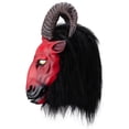 thumbnail image 4 of Nueva máscara de terror con forma de cabeza de toro y cuernos de caballo, para cosplay, demonio, mensajero del infierno (1 unidad), 4 of 5