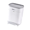 thumbnail image 4 of Contenedores de reciclaje para cocina, cubo de basura doble, ahorro de espacio, práctico cubo de basura extraíble para el hogar, cubo de basura doble Papelera inferior, 4 of 9
