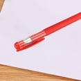 thumbnail image 5 of Kbndieu Gel Pens Fine Point Smooth Writing Pens, Business Signature Ink Pens, Frosted Unisex Gel Ink Rollerball Pens (0.5mm, Red) Office Exam Supplies, 5 of 6