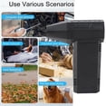 thumbnail image 4 of Soplador De Aire, Plumero De Aire Eléctrico, Batería De Gran Capacidad, 3 Velocidades Ajustables, 180 G De Fuerza, Recargable Para Limpieza De Automóviles, 4 of 7