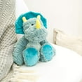 thumbnail image 7 of DEMDACO Drake Mellow Fellows Dinosaur Turquoise Children's Plush Stuffed Animal Toy, 7 of 7