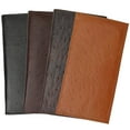 thumbnail image 2 of New Genuine Leather Checkbook Cover Case Ostrich Pattern 156 OS (C), 2 of 13