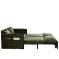 thumbnail image 4 of Green Corduroy Sleeper Sofa with High-Density Foam / Comfortable Seating for Long Time Use, 4 of 6