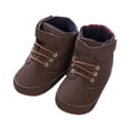 thumbnail image 1 of ITFABS Baby Soft Soled Prewalker Soft Non Slip Anti Fall Fashion High Shoes, 1 of 6