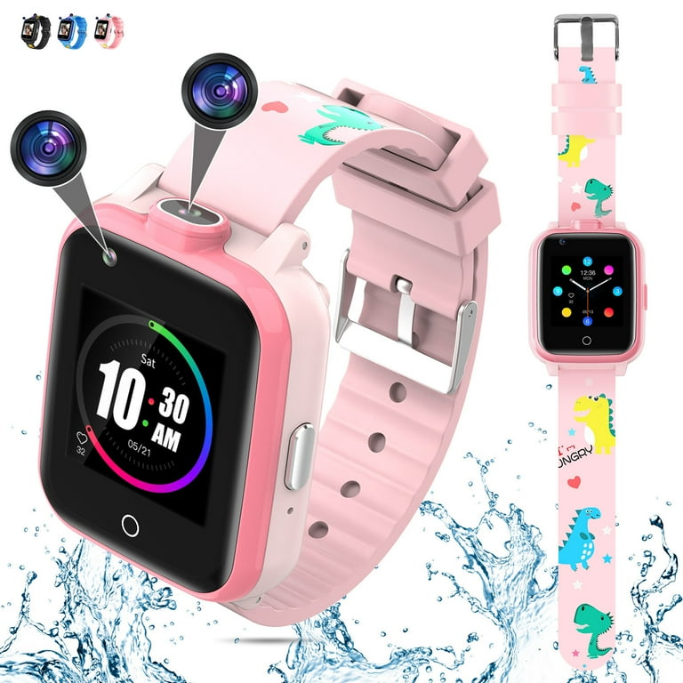 4G Kids Smart Watch with GPS Tracker and Calling, HD Touch Screen Kids Cell  Phone Watch Combines SMS, Voice, Video Call, SOS, WiFi, Face Unlock