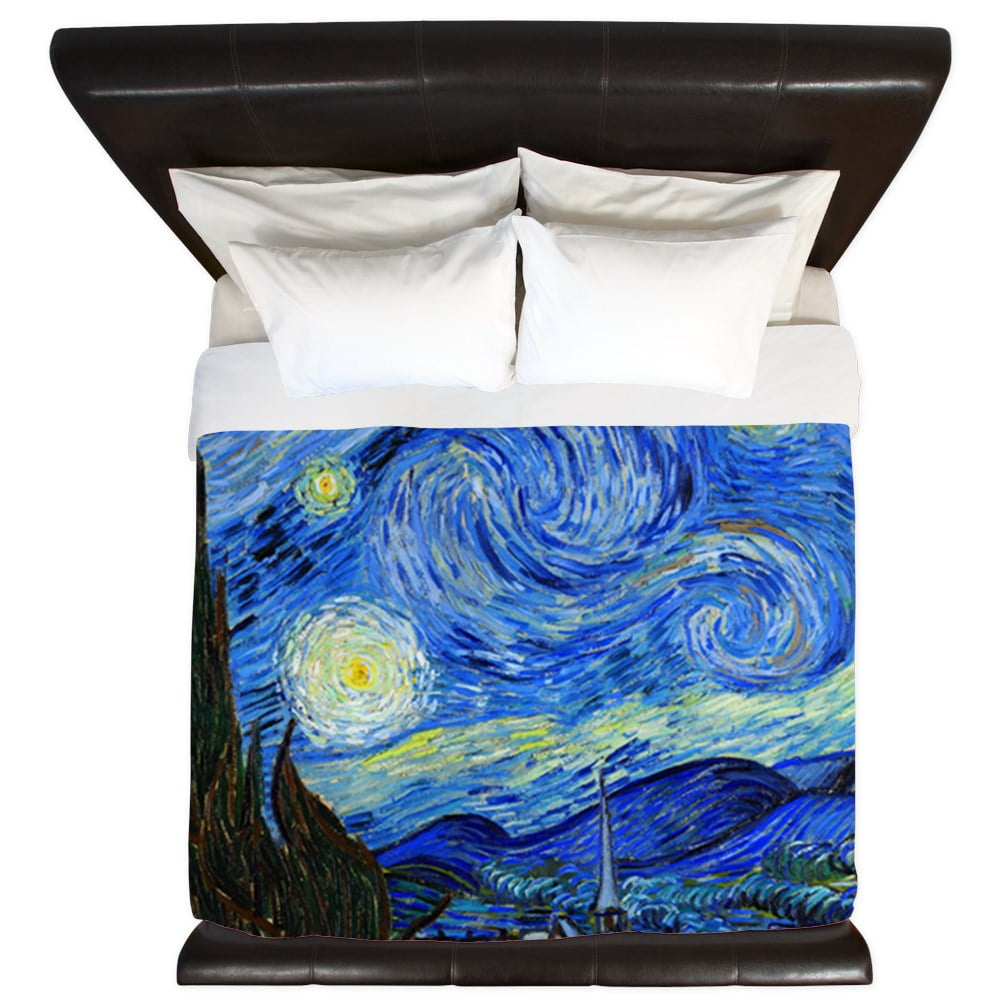 Cafepress Van Gogh King Duvet Cover Printed Comforter Cafepress Van Gogh King Duvet Cover Printed Comforter Unique Bedding Microfiber Com