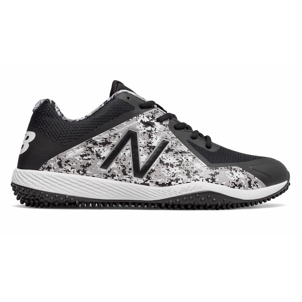 New Balance T4040V4 Mens Baseball Turf Shoe, Pedroia Black/White Camo ...