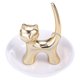 thumbnail image 1 of Plato de baratija de gato Bandeja de joyería Soporte de anillo de gato de cerámica Soporte de baratija de plato de joyería Pulseras de moda Pendientes Bandeja de almacenamiento Regalo para mujeres, 1 of 5