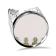 thumbnail image 1 of La piña fresca fruta pared blanca Anillo de compromiso de boda de amor ajustable Unbranded M, 1 of 3