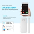 thumbnail image 3 of WIFI Door Sensor Tuya APP Control Door Window Opening Security Alarm Sensor Magnetic Switch Wireless Detector Compatible with Alexa Google Home IFTTT, 3 of 8