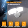 thumbnail image 4 of Luz LED LUTEC de 75 W, 8000 lúmenes, desde el anochecer hasta el amanecer para exteriores, 4 of 6