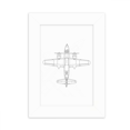 thumbnail image 1 of Fighter Fight Line Art Deco Fashion Desktop Photo Frame Picture Display Decoration Art Painting, 1 of 3