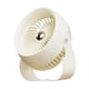 thumbnail image 3 of Ventilador de circulación de aire, silencioso, con inclinación ajustable, de bajo ruido, para escritorio, mesa, para el hogar, dormitorio, oficina, camping y exteriores. Blanco, 3 of 9