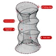 thumbnail image 4 of Soidarity Jaulas para camarones plegables con trampa para caídas, operación Simple, ampliamente aplicable, resistente al desgaste, red para Pescar, 4 of 6