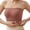 Brown, variant on Strapless Bra for Women Plus Size Self Adhesive Bandeau Bralette Deep V No High Supportive Bras