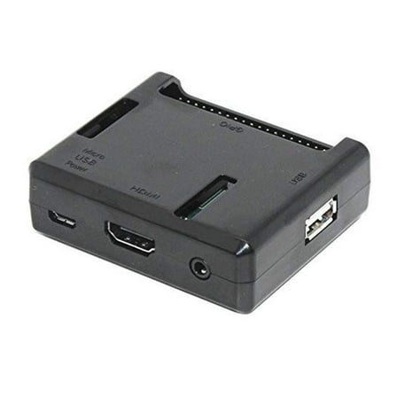 Raspberry Pi Model A  Black Case