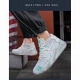 thumbnail image 3 of Men's Basketball Shoes, 2026 New Arrival High-top Sneakers, Outdoor Sports Footwear Adult Athletes, Durable Non-slip Training Shoes, 3 of 7